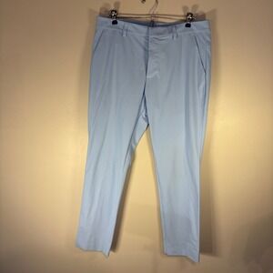 G/FORE Men's Sky Blue Performance Golf Pants Size 32x32 Athletic Fit